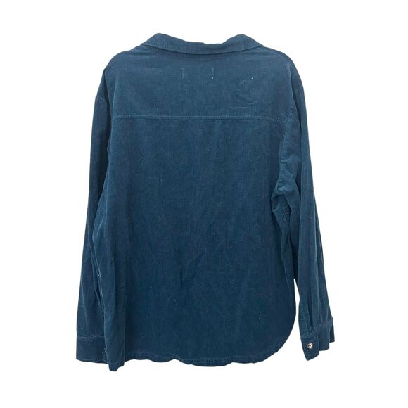 BELIEF NYC Corduroy Button Down Shirt Large - Picture 2 of 5